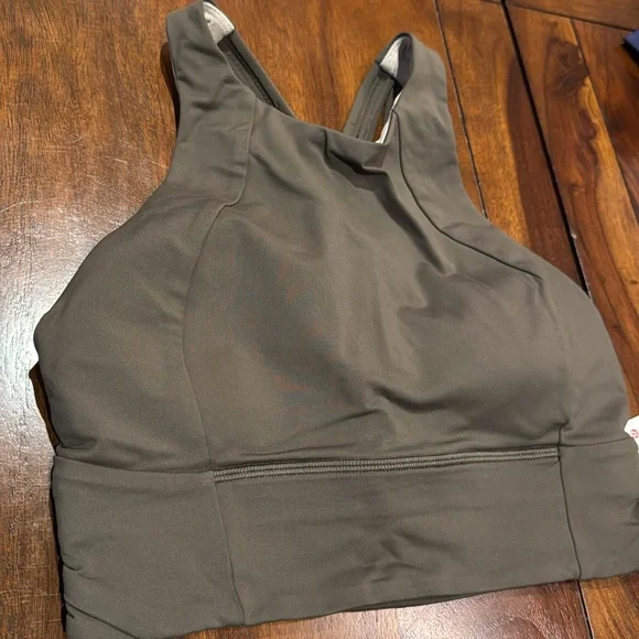 Free to Be Serene HNLL Bra. Size 6. Army Green. - Picture 3 of 5